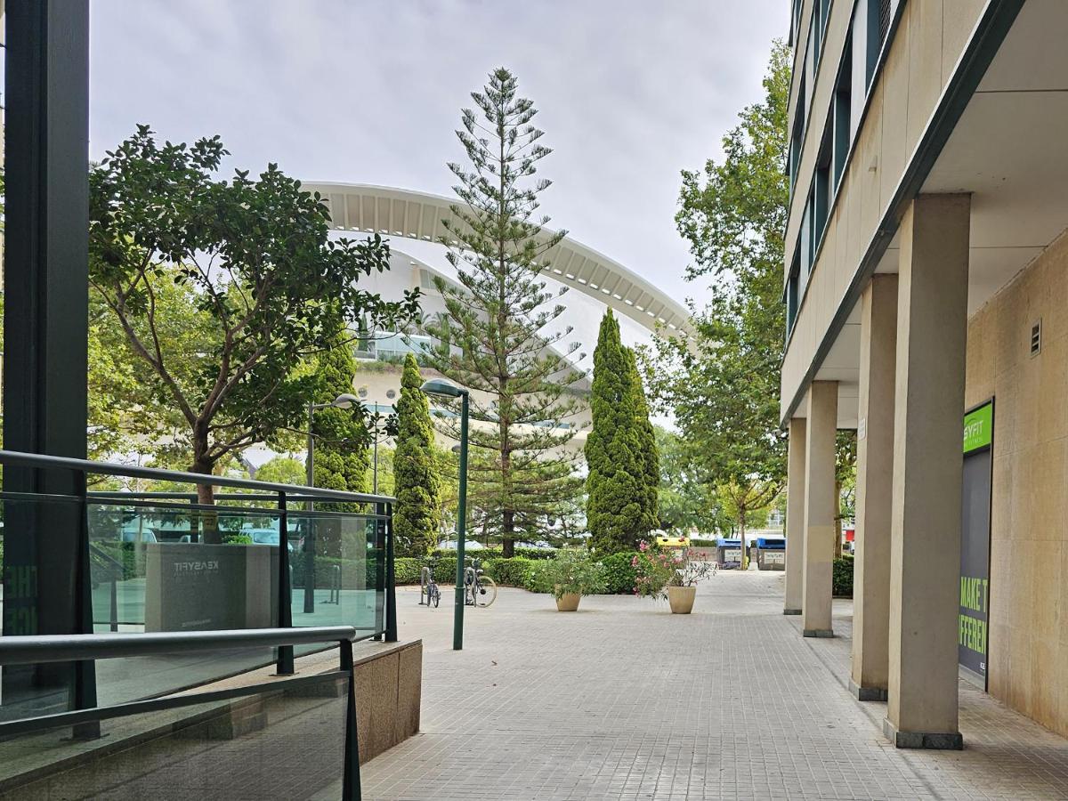Apartamentos Las Ciencias F Valência Exterior foto